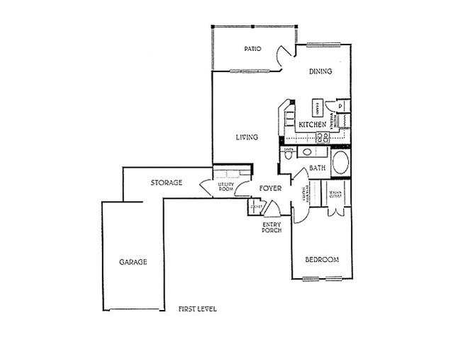 1BD 1BA 1Level (A4)