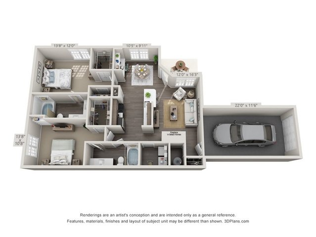 Evergreen Garage Modern