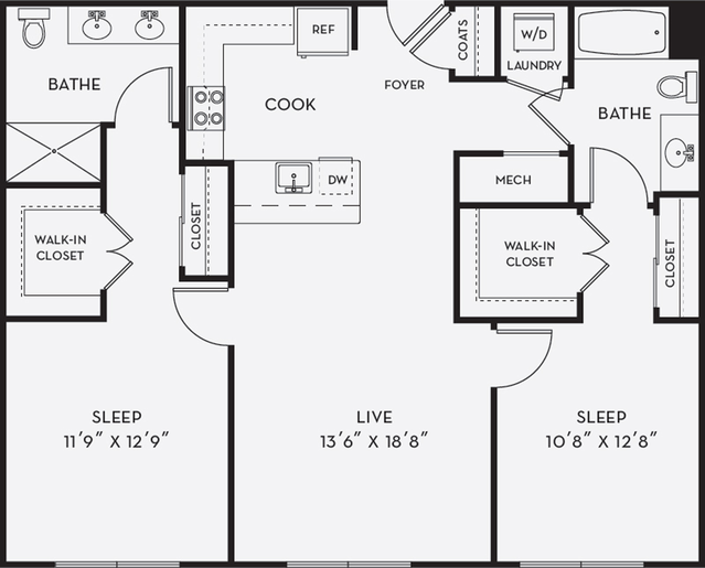 2 Bedroom B3