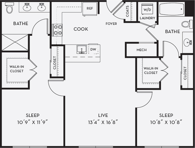 2 Bedroom B4