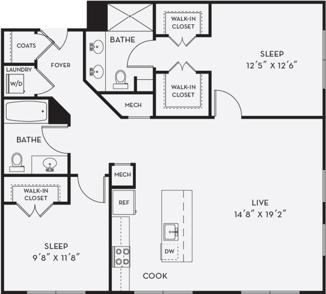 2 Bedroom B6
