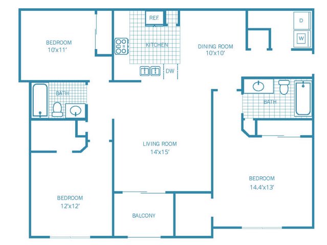 3 Bedroom