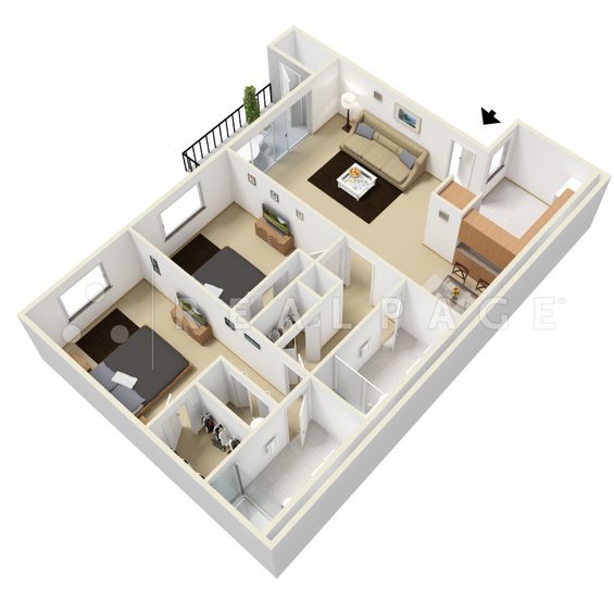2 Bedroom