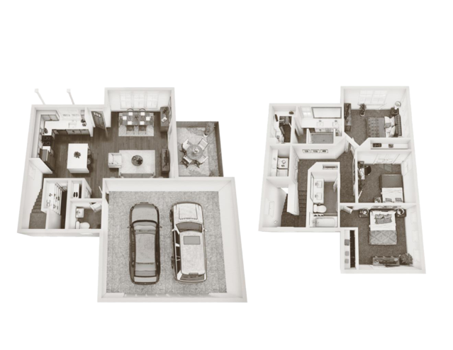 Three Bedroom Farmhouse