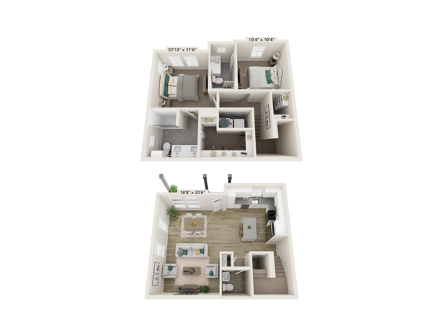 Two Bedroom Cottage (B1)